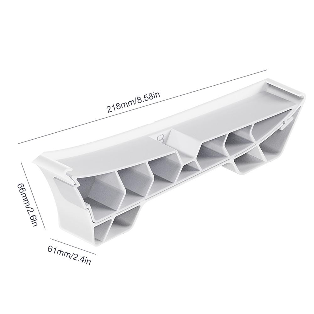 Horizontal Bracket Stand Anti-Slip Cooling Horizontal Base Console Base Stand for PS5 Slim Disc & Digital Game Console