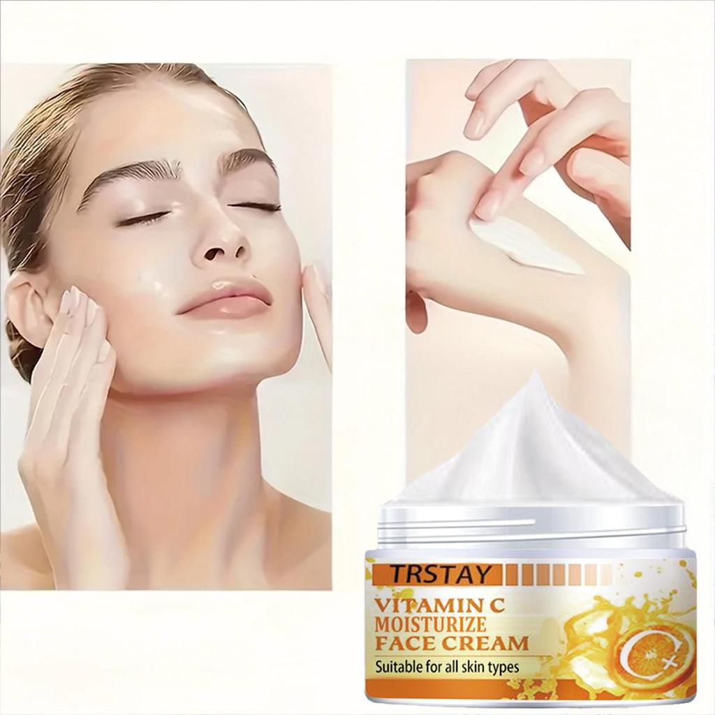 Moisturizing Cream Is Gentle and Non-irritating, Firms the Skin, Brightens the Complexion, Reduces Blemishes, Hydrates and Nourishes the Skin