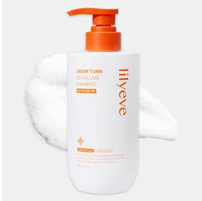 Growturn 3D Volume Hair Loss Shampoo 500ml – Anti Hair Loss & Volumizing Scalp Care