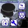 4PCS Car Wheel Center Cap, ABS Snap-in Wheel Hub Cap with 54mm/2.13'' Outer Diameter, 51mm/2'' Inner Diameter, Universal Rim Center Hub Caps Cover