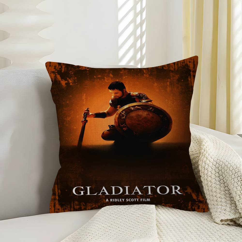 Gladiator Classic Movie Personalized Pillow Dust Cover Bedroom Kids Party Decoration Pillowcase Birthday Children Gift