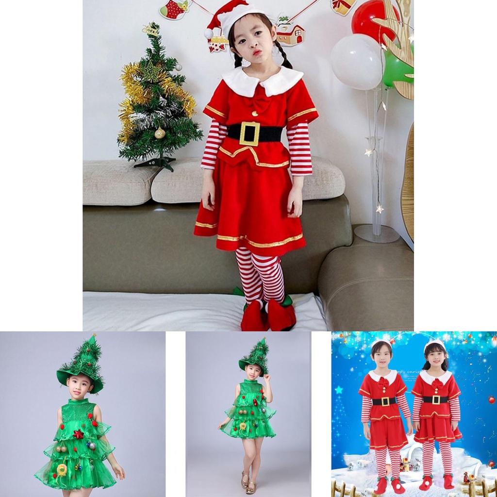 Urocze Kostiumy Choinki Dla Dziewczynek Stylowy Strój Dziecięcy Z Uroczym Kapeluszem