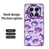 Klassisches Anime Helluva Boss Muster Handyhülle Für Redmi Note 14 13 12 11 Pro Plus S 5G 14C A3 Weiche Schwarze Handyhülle