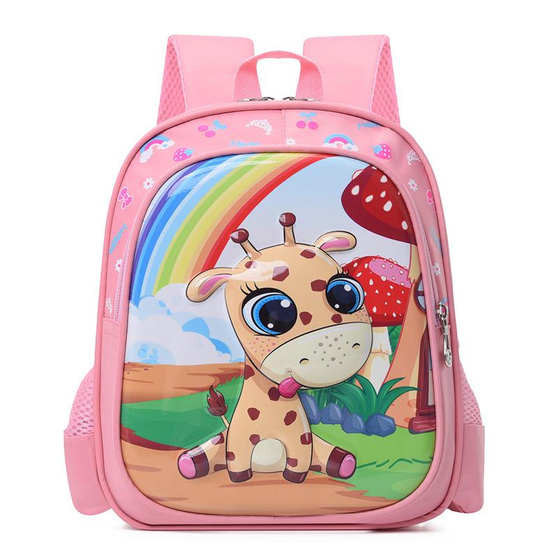 New kindergarten schoolbag boys preschool large, medium and small classes lightweight small backpack breathable spine protection children's backpack