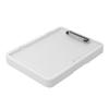 Stackable A4 File Clipboard Dustproof And Moisture-Proof Transparent File Storage Paper Organizer Memo Clip Board File Organizer