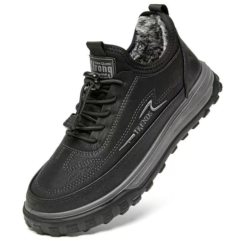 Cotton shoes men's winter casual piled thickened cotton boots outdoor sports snow boots