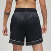 Jordan Essentials Diamond Solid Color Breathable Mesh Lace-Up Training Shorts Women Shorts Black DO5042-010