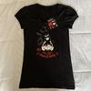 Grunge Kleidung Y2k Kitty Kpop Oberteil für Damen Grafik T-Shirts Y2k Oberteile Kawaii Damenbekleidung T-Shirt Emo 90er Kleidung Vintage Goth