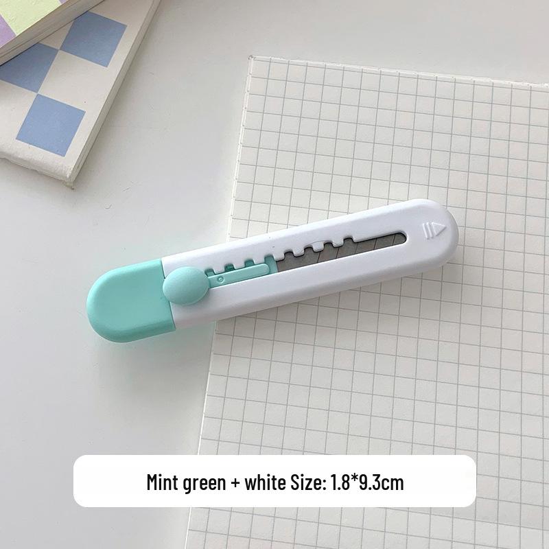 Cute Cartoon Cat Paw Utility Knife - Small Portable Paper Cutter with Fun Designs