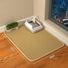 Cat Litter Mat With Gift Double Layer Waterproof Pet Litter Box Mat Non-Slip Sand Cat Pad Washable Bed Mat Clean Pad Products