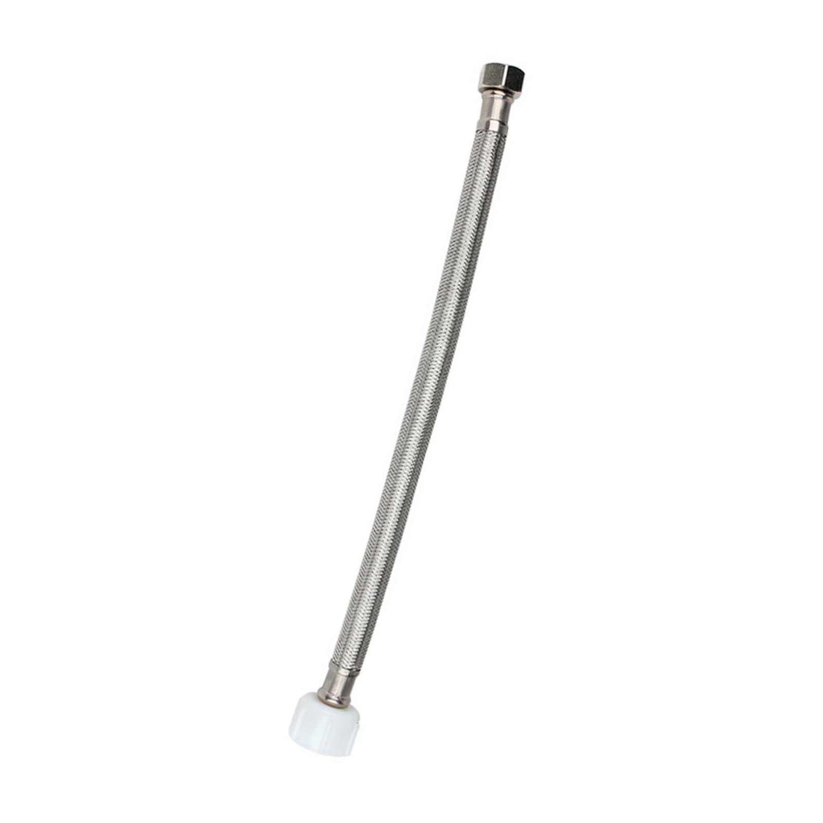 

Toilet Connector Braided Stainless Steel Toilet Hose Toilet Water Supply Line 3/8inch to 1/2inch Flexible Toilet Hose A