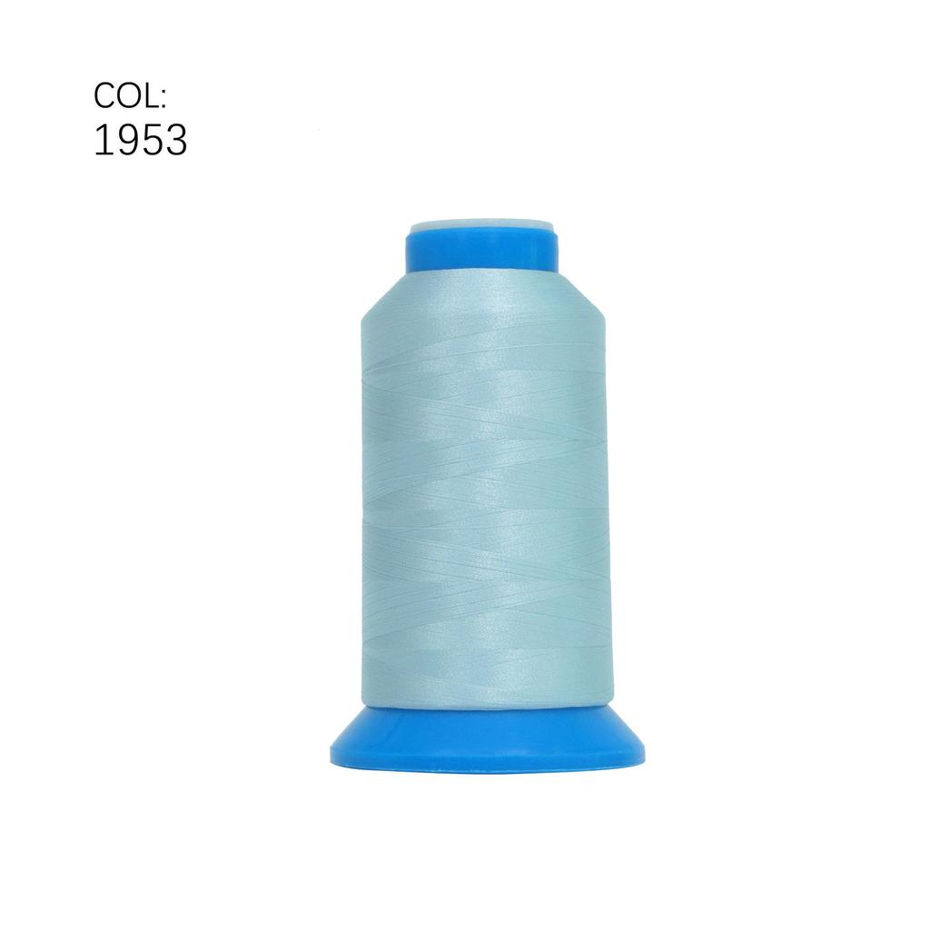 Linha de Bordado 75D/2 de Poliéster Ultrafino de Alta Resistência - 80 Cores, 4000 m