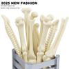 5-10pcs Bone Ballpoint Pen Creative Novelty Pens Black Ink for Halloween Artist  Nurse School Office Party
