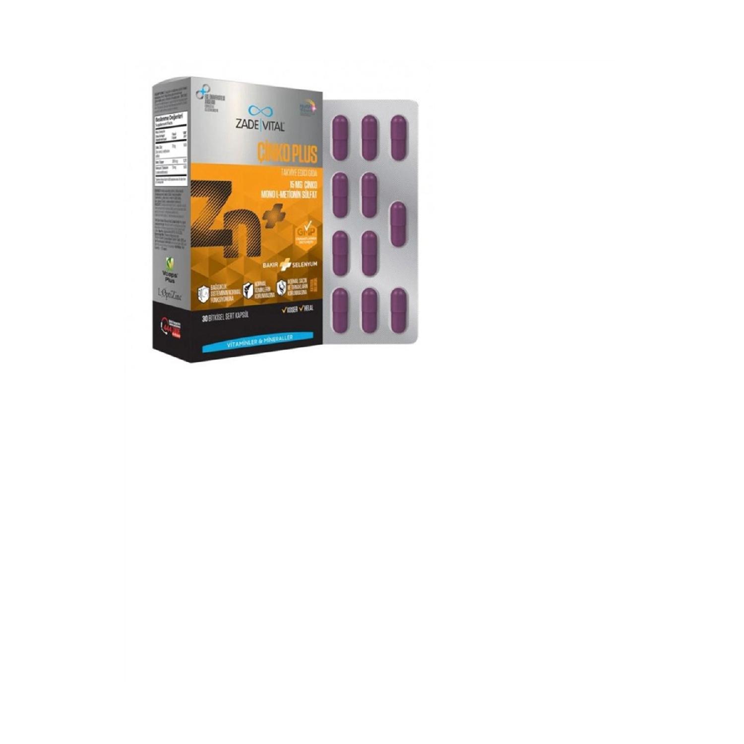 

Zinc Plus 30 Capsules