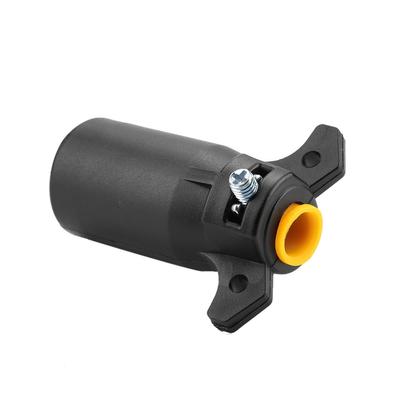 7-poliger runder Anhängerkupplung Anhängerstecker Adapter Stecker 12V US-Stecker