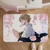 Anime-Natsume's Book of FriendsS Floor Mat Soft Non-Slip Bath Mat, Bedside Carpet, Absorbent Doormat for Home