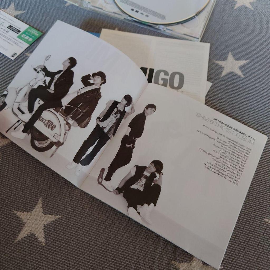 [USED] SHINee AMIGO Album CD A.M.I.GO Jacket