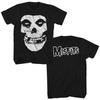 MISFITS CRIMSON GHOST FIEND SKULL T-SHIRT DOUBLE SIDED. Unisex T-Shirt