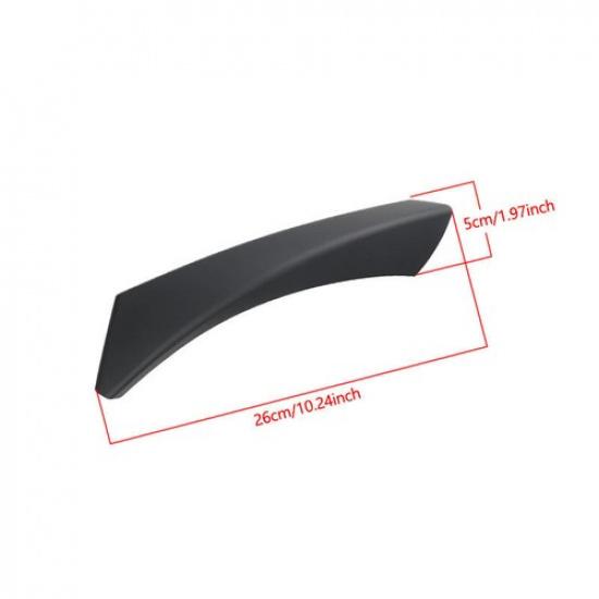 For BMW 3 Series E90 04-12 Left Right Door Handle Panel Pull Cover Black/Carbon