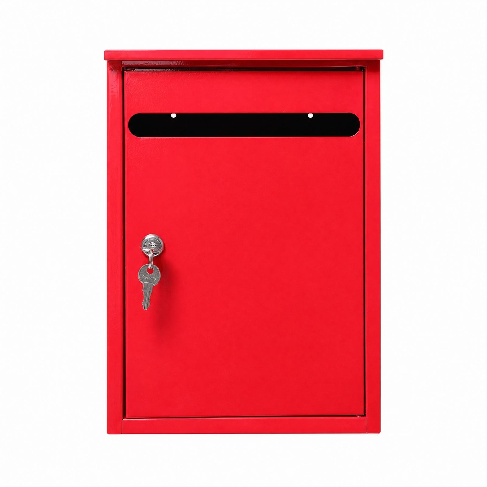 Wall-Mounted Suggestion Box with Lock Compact