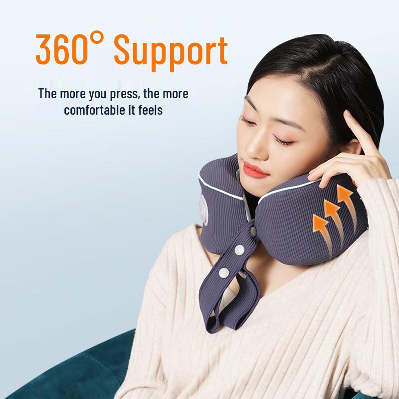 HEZHENG U-shaped Neck Massager HZ-U1 CN plug (adapter included)
