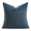 45x45 Size Pillowcase Set Striped Corduroy Throw Pillow Cover Classic Cushion Cover  Bed Decor