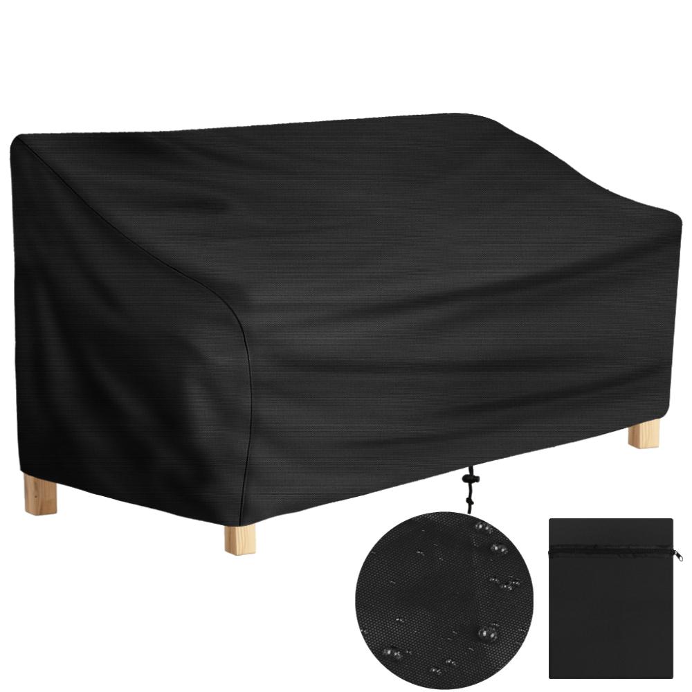 162x66x66x89CM Garden Bench Seat Cover Waterproof 210D Oxford Garden Bench Furniture Cover 3 Seater Outdoor Chairs Covers
