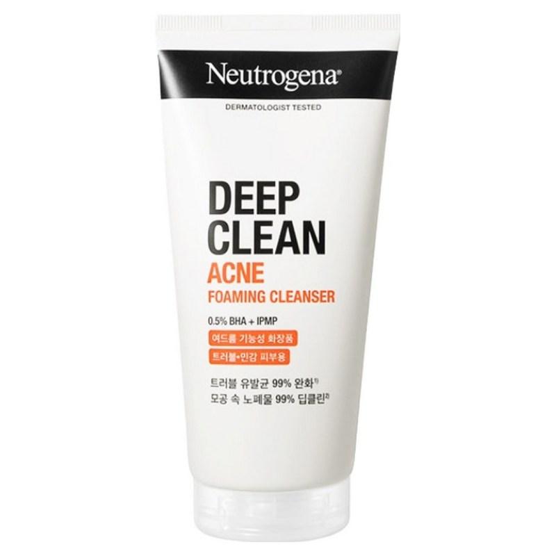 Neutrogena Deep Clean Acne Foaming Cleanser, 150g, 1 pcs