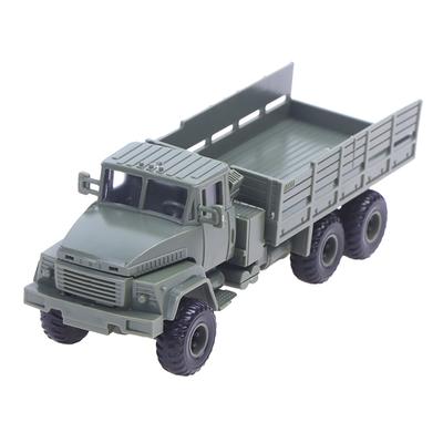 1 Stück 1:Kraz-260-Traktor-Militärfahrzeug-LKW-Spielzeugblock-Automodellbausatz im Maßstab 72