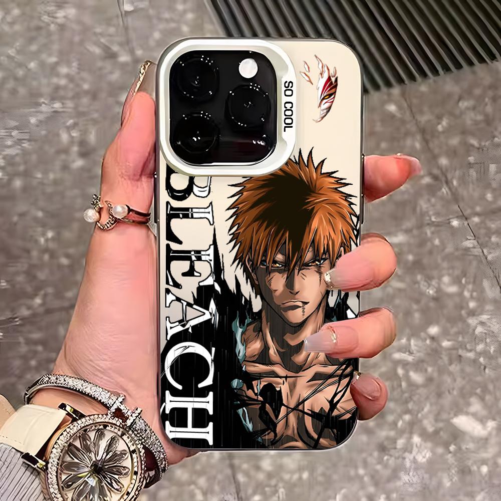 

Anime Hot Cool New BLEACHS Phone Case For IPhone 17 Pro Max 16 Pro Max 15 14 13 11 12 Mini Xs X Xr 7 8 Plus Se Color Silver Cove iPhone 14 Pro Max