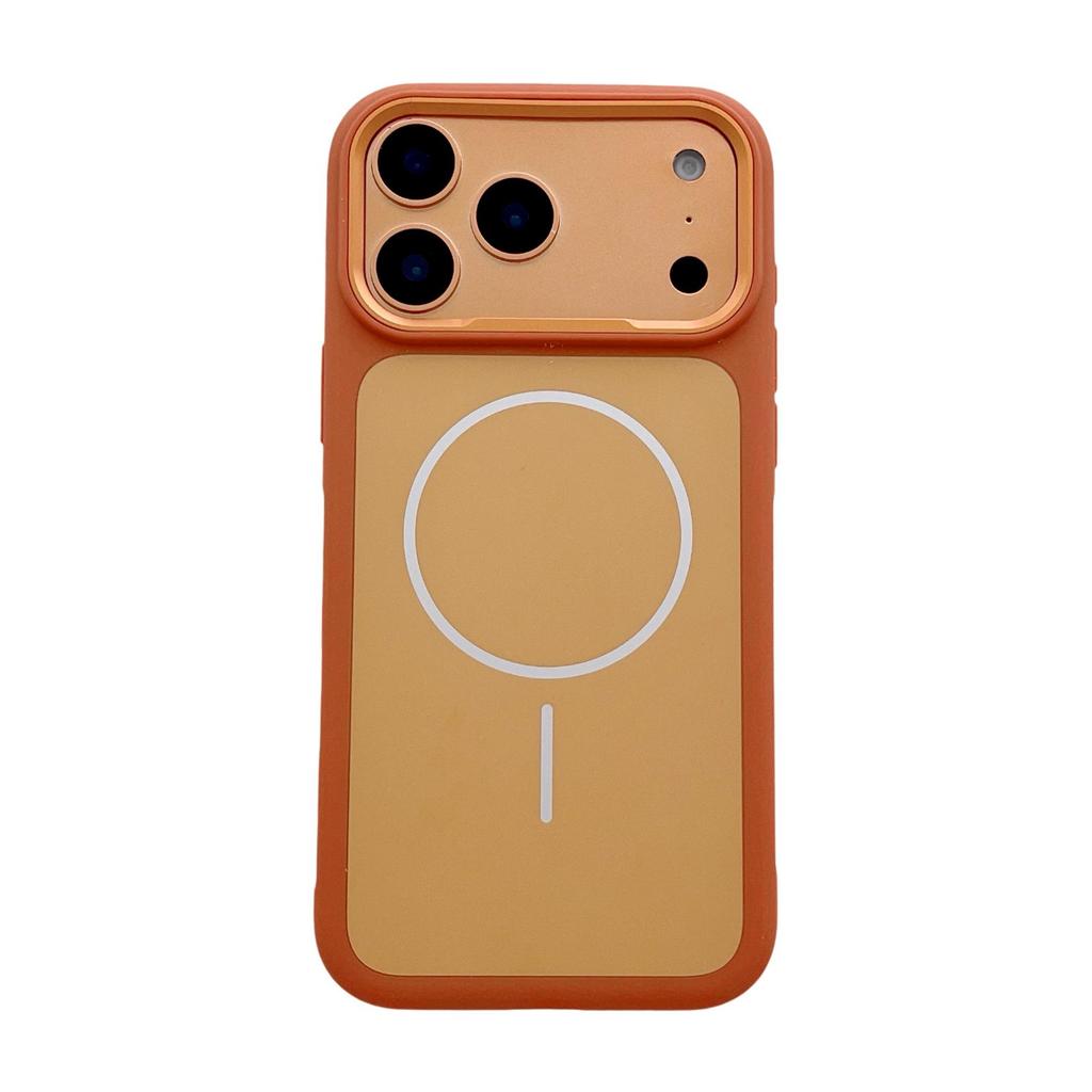 iPhone 17 Pro Max Matte Electroplated Frosted Case with Full Coverage Lens Film - Hard Shell PC