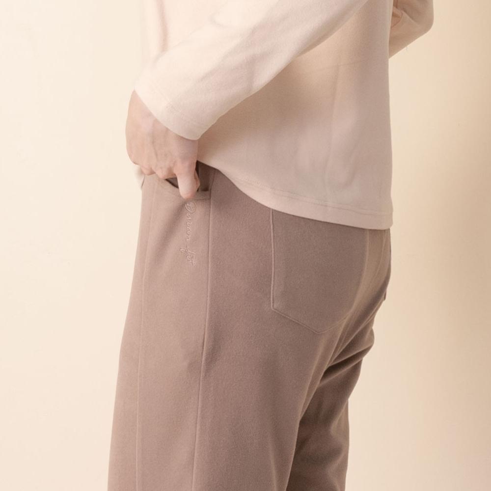 DURAN Soft Fleece Side Cut Straight Fit Pants Dbf4W-9189 2 Colors