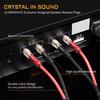 UCINNOVATE White Speaker Wire with Banana 3m OFC HiFi Speaker 14AWG Audio Cable with Banana Speaker Terminal for Amplifier Plugs, / 9.8ft Cable,