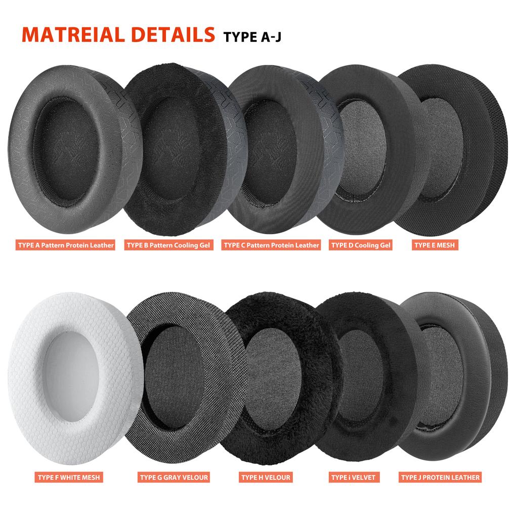 Nullmini Cooling Gel Earpads for AKG N700NC Headphones Replacement Ear Cushion Sleeve Earmuffs Headband