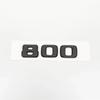 Glossy Black 50S4M 38S4M 40S 60S B550 850S ABS Emblem for Mercedes Benz Brabus S W221 W222 W223 Car Trunk Badge Logo Sticker AV1