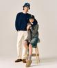 Seteo Dublin Asymmetrical Cashmere Blend Knit Olive Khaki (Type B)