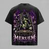 Meruem Printed T-shirt Anime Hunter × Hunter Clothing Men Women Cotton Tshirts Vintage Washed T Shirt Oversized Streetwear