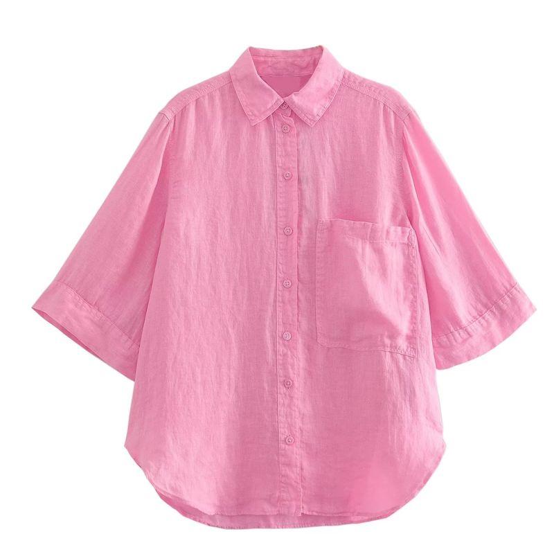 Women's Kaslead Fashion-Style Linen Shorts