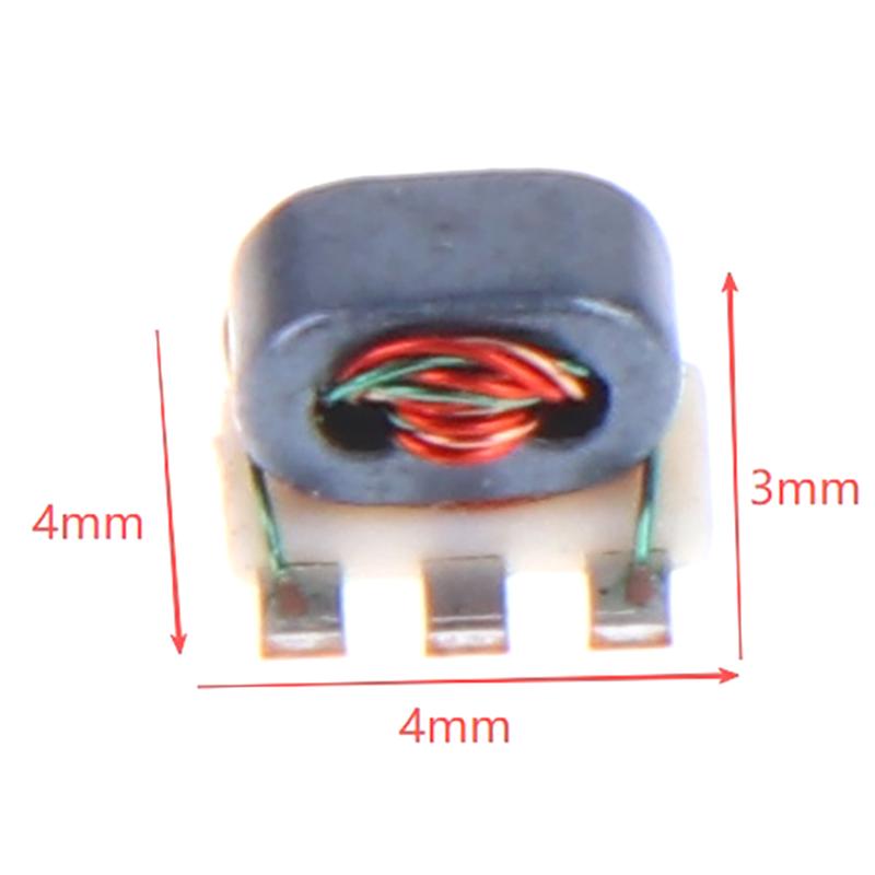 2/5Pcs Tc4-1T Smd Rf Signal Baluntransformer 50 Omega  0.5-300Mhz 1:4 Ct Flux Coupled Balanced To Unbalanced Balance Transformer