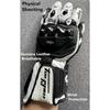 Genuine Leather Motorcycle Gloves Men's Windproof Outdoor Riding Motocross Gloves Touch Screen Motociclismo Protective Equipment