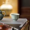 Yue Kiln Celadon Ceramic Tea Cup Handmade Lotus Cups Tea Bowl Teacup Teacups Beautiful Chinese Jingde Town Maker Mate Puera Tool
