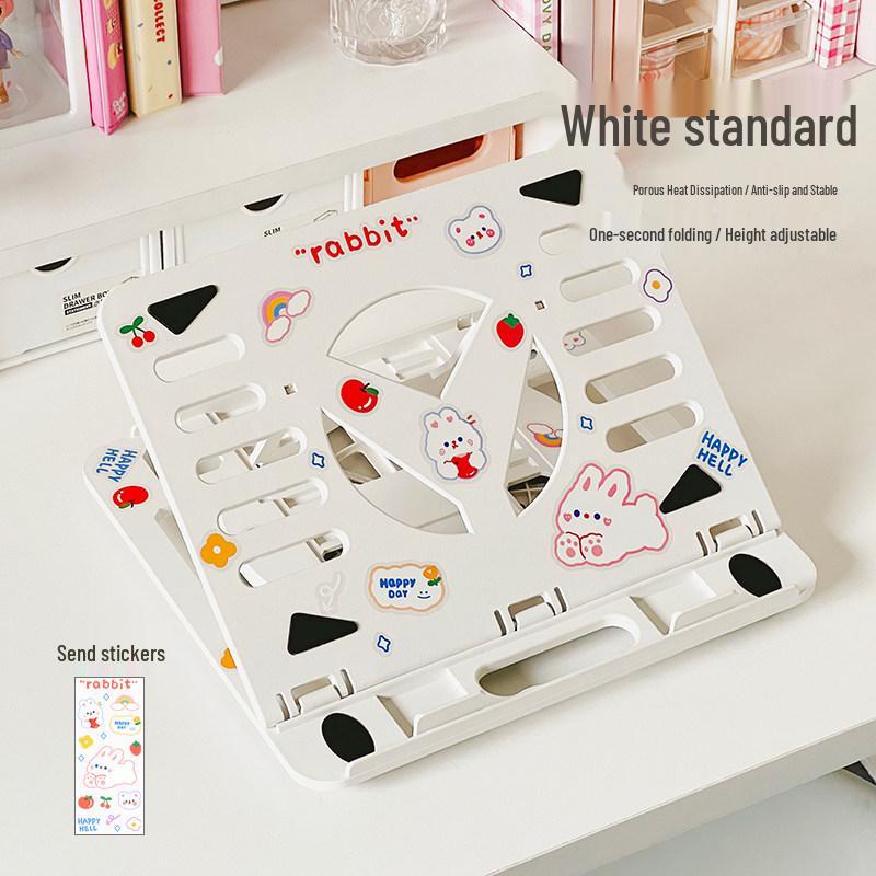 Adjustable Foldable Laptop & Monitor Stand with Cooling Feature