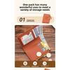 Ladies' Multi Zipper Pocket Wallet with Buckle Closure, Credit Card Slot, and ID Card Clip  Fashionable Daily Carrying Mini Wallet
