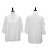Shiz MAdAm Women Goddess Fit Volume A Line Pintuck Blouse T57556