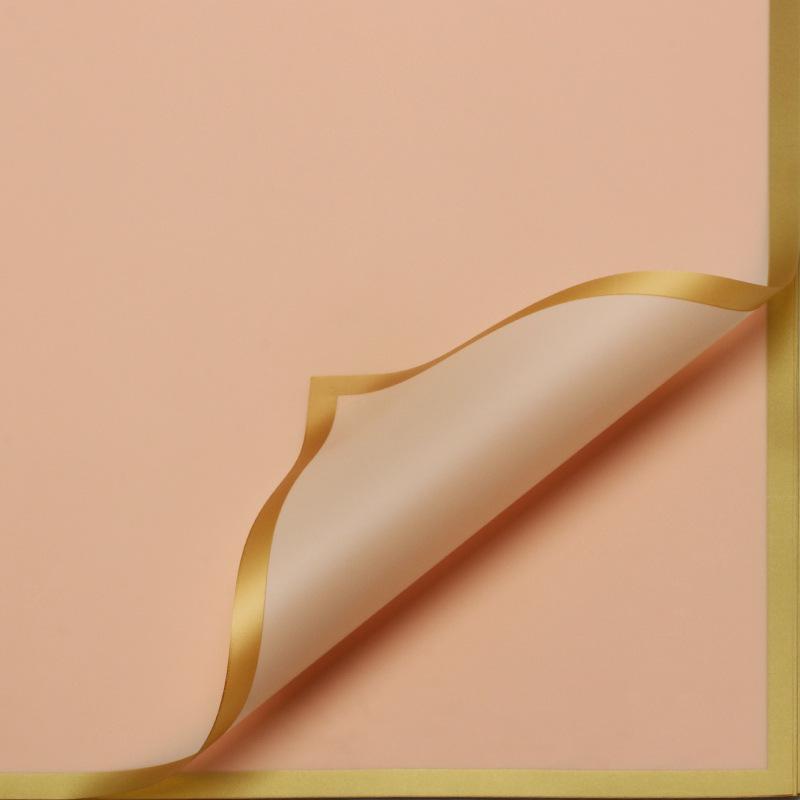 Roland Goldkante Wasserdichte Gelee-Folie Blumeneinwickelpapier