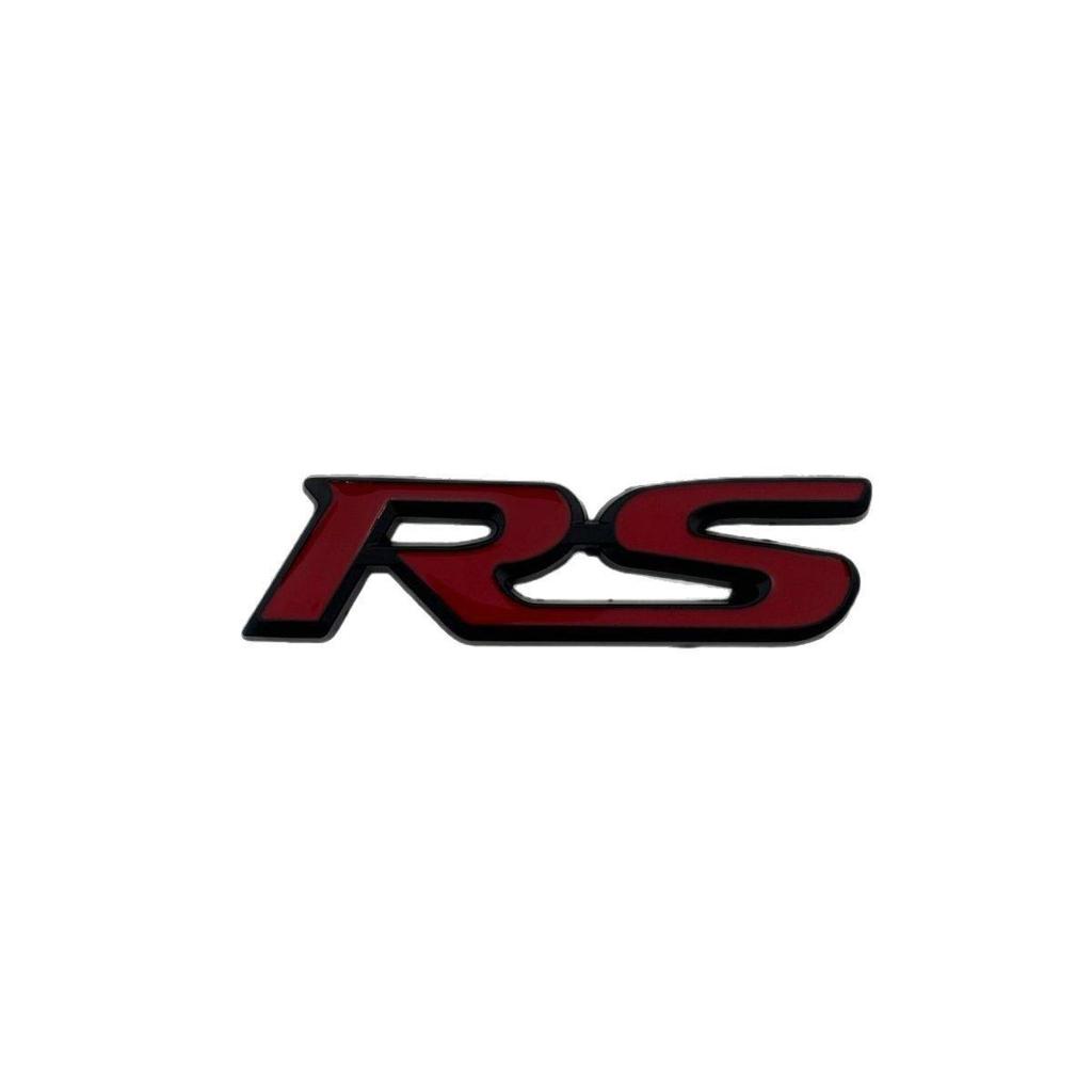 Adesivo e Emblema per Auto in Metallo RS Sport Edition