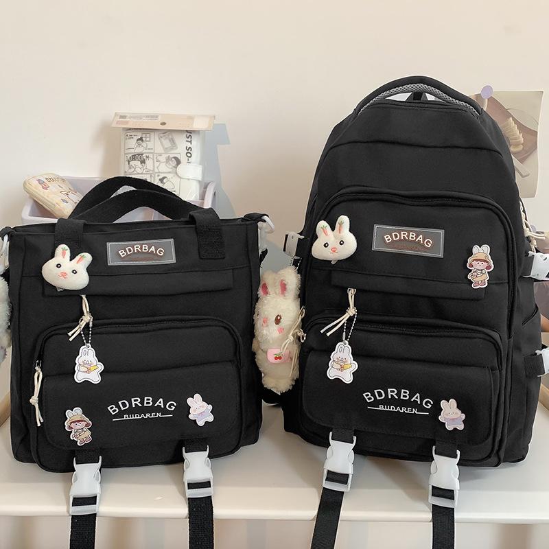 Children's Primary School Students' High Value Two Piece Backpacks for Girls' Junior High School Students' Backpacks