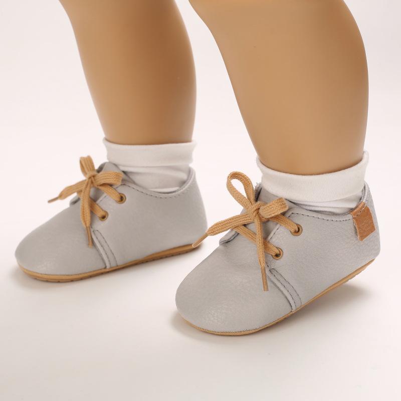 Soft Sole Leather Baby Shoes for Infants/Toddlers - Unisex Spring/Autumn Indoor/Outdoor Walkers