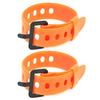 2Pcs Travel Tied Belt High Strength Camping Hiking Cargo Storage Belt Buckle for Flashlight Luggage Air Pump Self Defense Stick