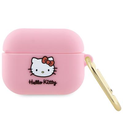Etui Do AirPods Pro Hello Kitty 3D Różowe